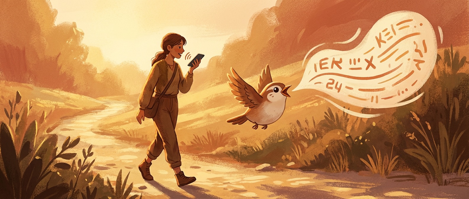 Trascrivi i messaggi vocali di WhatsApp con Wren: più preciso, più completo